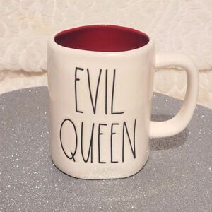 Rae Dunn Disney Villains Mug Evil Queen Wording Queen Grimhilde Pic Double Side